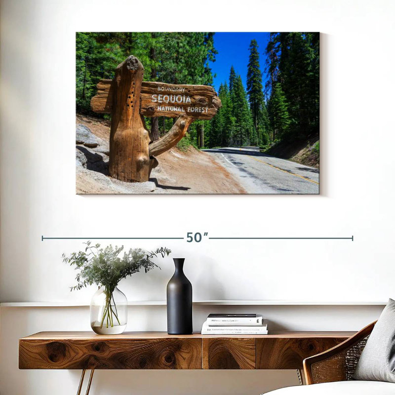 Alvord Sequoia, Californie, H 26 po x l 39 po