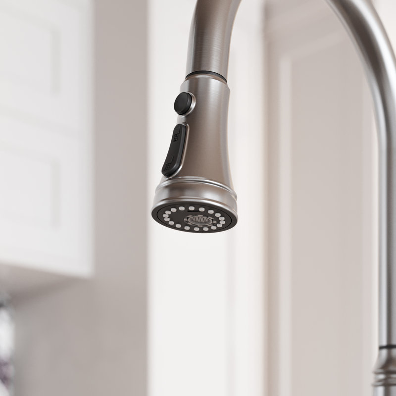 Single Handle Pull Down Touch Kitchen Faucet