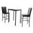 2 - Person Faux Marble Top Four Leg Dining Set