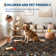 Floral Machine Washable Rugs for Living Room Non-Slip Farmhouse Accent Rug  Foldable Thin Indoor Carpet Stain-Resistant Modern Floor Mats for Bedroom, Nursery, Dining Room