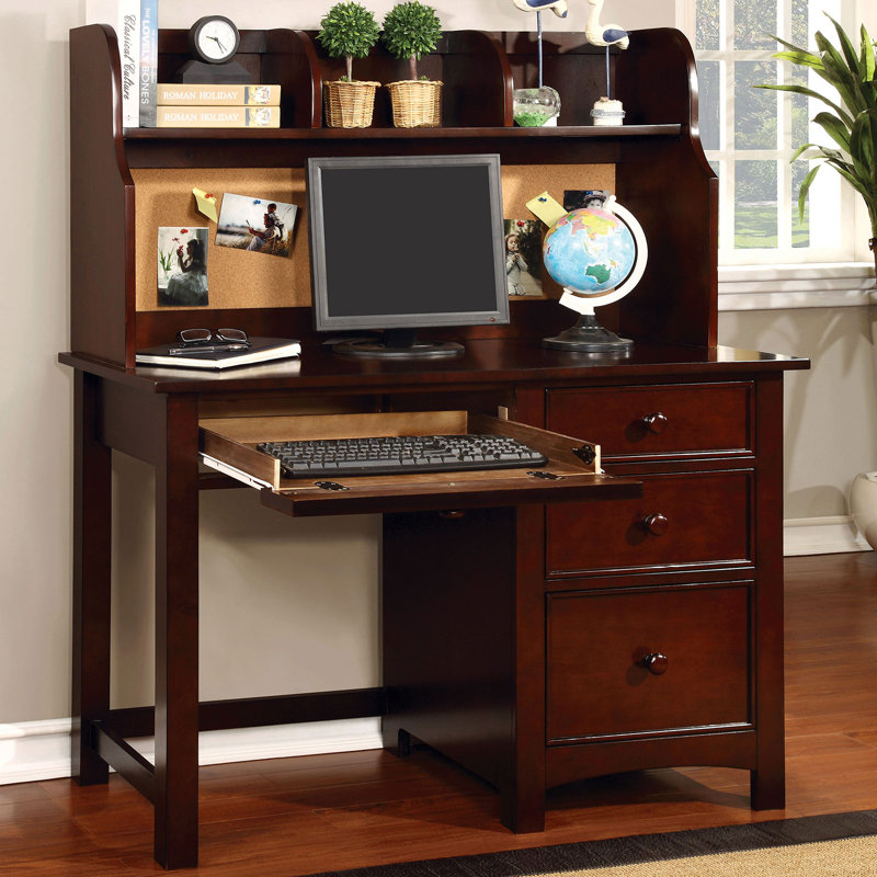 Bureau d'ordinateur Glenby, Merisier