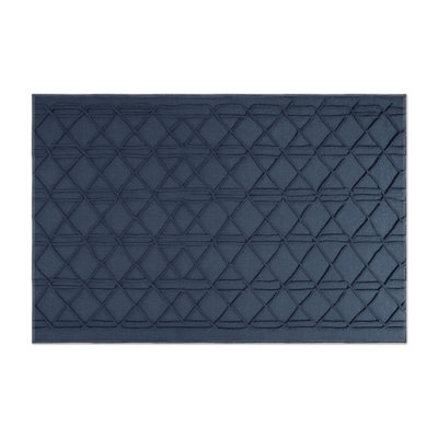 Tapis gris intérieur et extérieur Trellis
