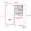 Armoire de rangement avec porte
