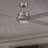 56" Mccoin 4 - Blade LED Standard Ceiling Fan in Nickel with Remote Control and Light Kit Included-273975548