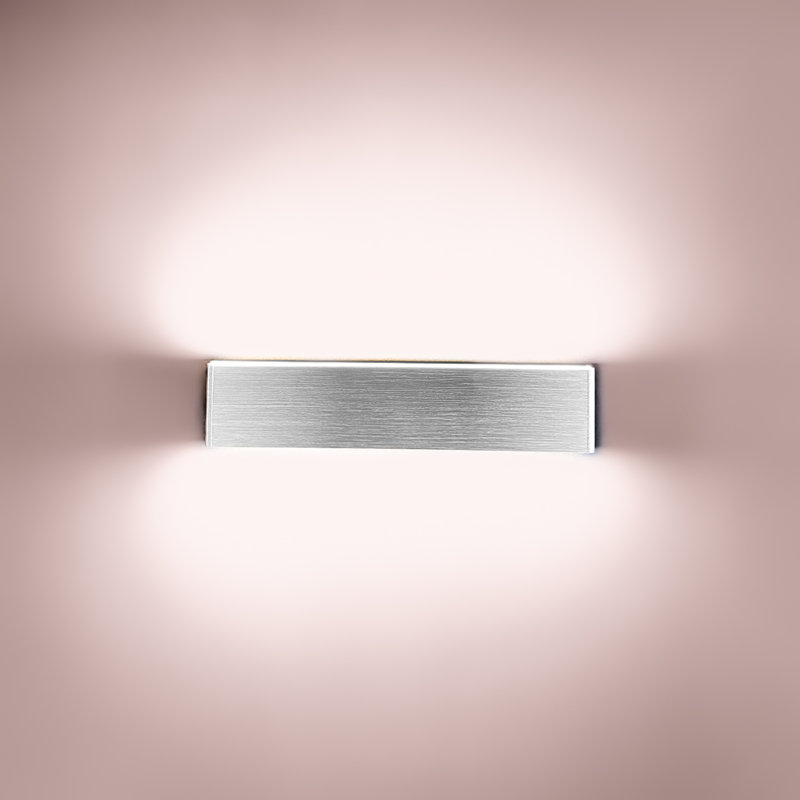 Furey LED Flush Mounted Sconce, Aluminium