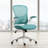 Height-adjustable Breathable Backrest Office Chair With Padded Seat And Armrests, Suitable For Home Offices-923212662