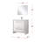 Lafarre 36" W x 20" D Single Vanity 28" Mirror & Faucet Set-104788315-113110757