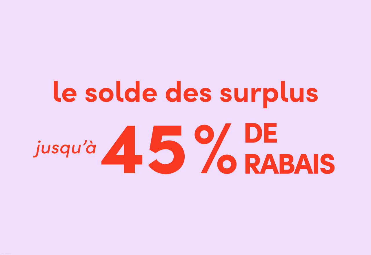 le solde des surplus
