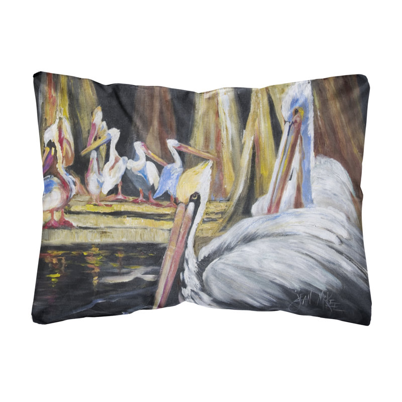 Coussin décoratif intérieur/extérieur pelicans