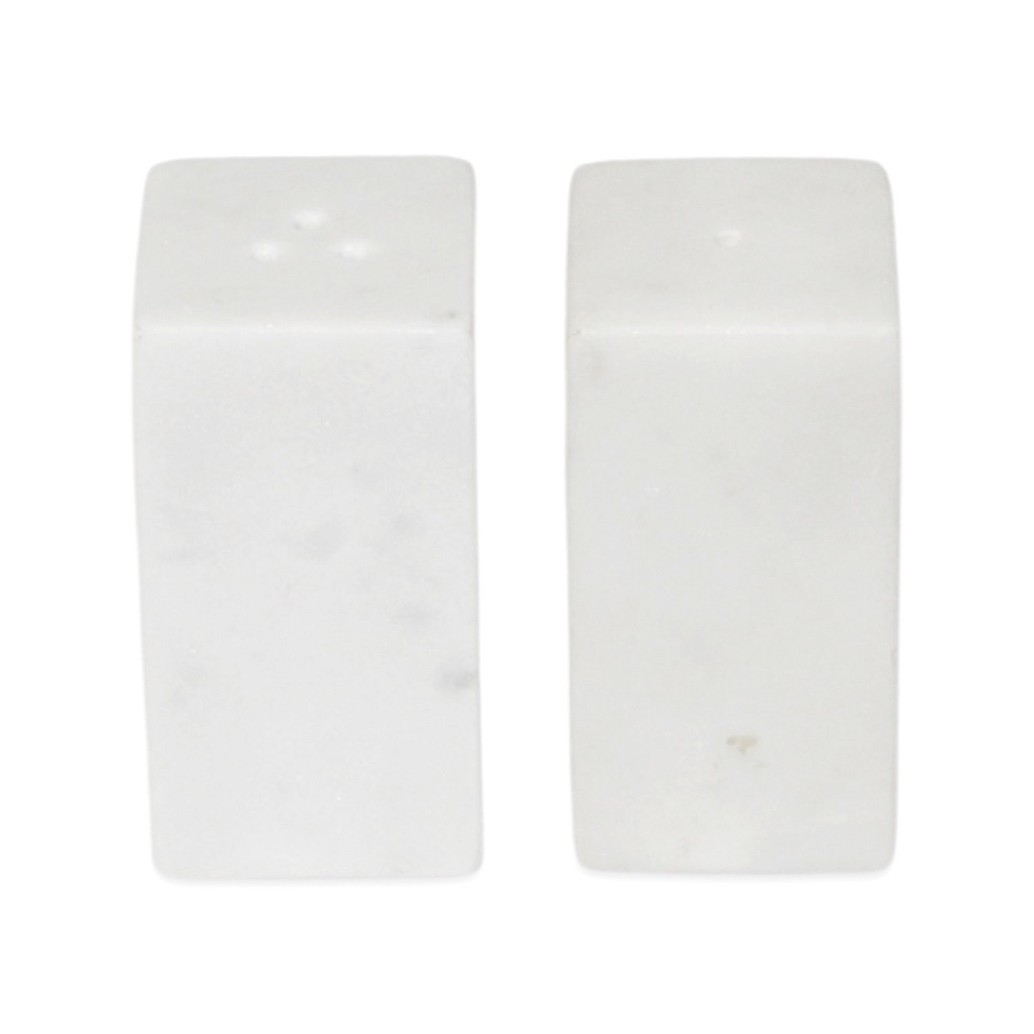 Black & White Marble Salt And Pepper Shakers