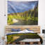 Paysage, lac, Alaska, sous la tapisserie des nuages-28488108