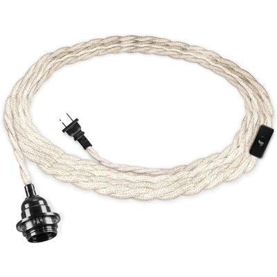 Luminaire suspendu à fiche E26