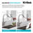 Nolen™ Pull Down Single Handle Kitchen Faucet-34891804