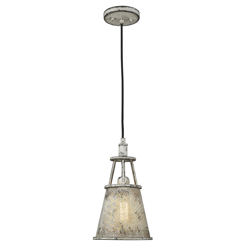 Miamisburg 1 - Light Aged Ivory Single Pendant