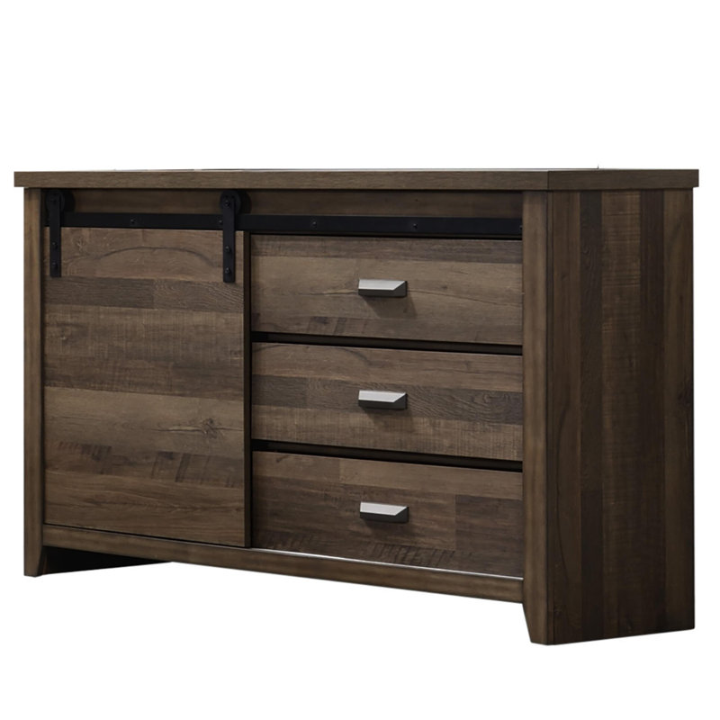 Commode combinée 3 tiroirs Juliessa