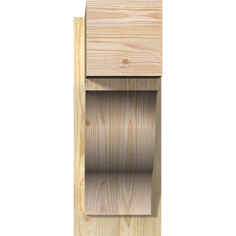 Jeu de blocs Funston, 8" W Douglas Fir (Rough Sawn), P 20 po x H 20 po