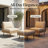 3-Piece Premium Wicker Patio Sofa Set With Coffee Table-820506462