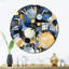 Horloge murale en métal-93380315