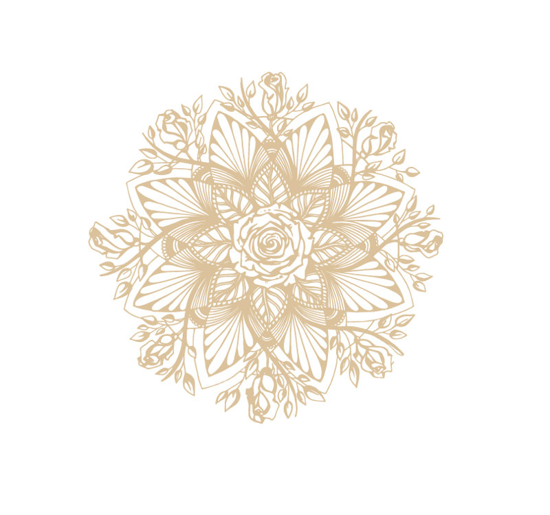Non-Wall Damaging Wall Decal, Beige