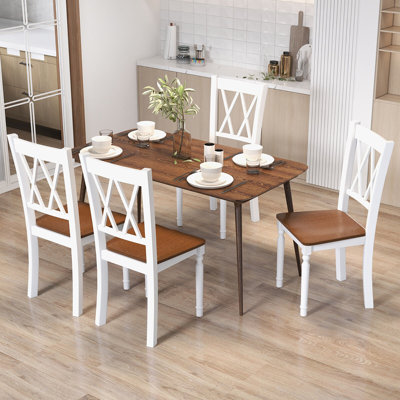 17.5'' H Acacia Side Chair