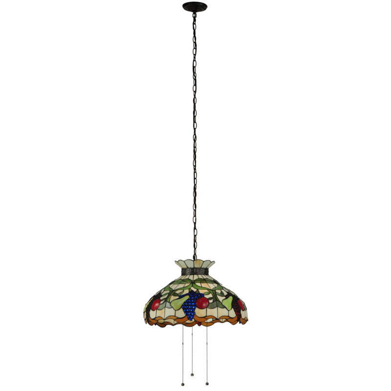 Luminaire suspendu pour dôme 3 lumières pour table de billard