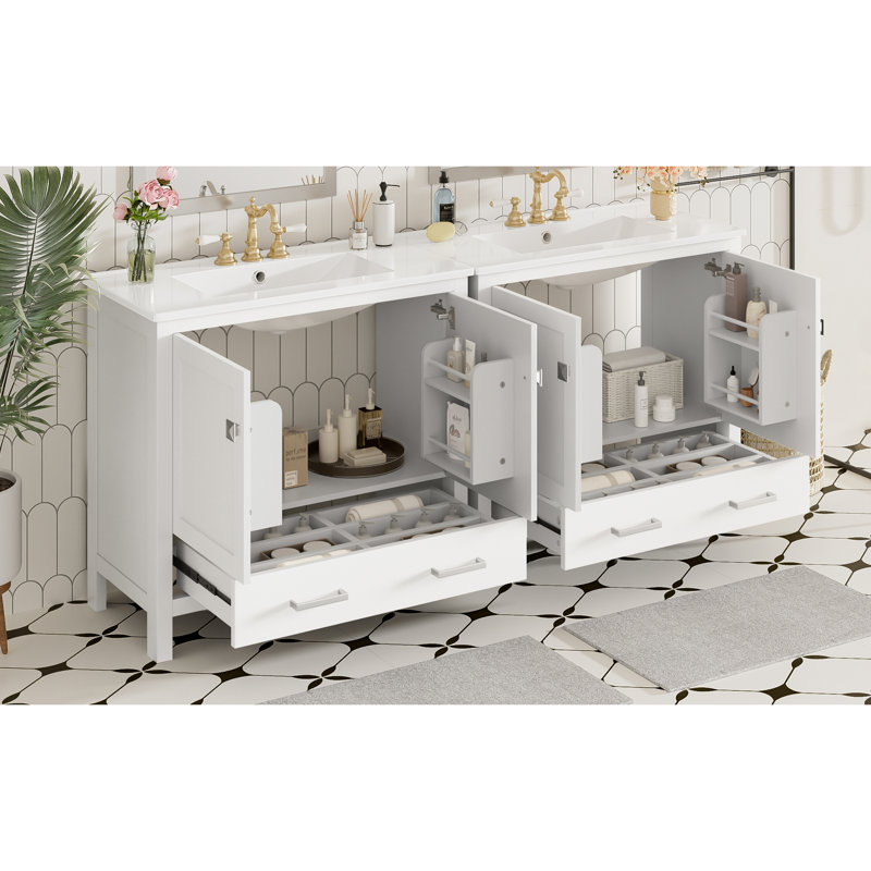 Freestanding Standard With Ceramic Top