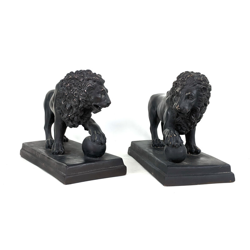 Ensemble de 2 figurines en résine Earla