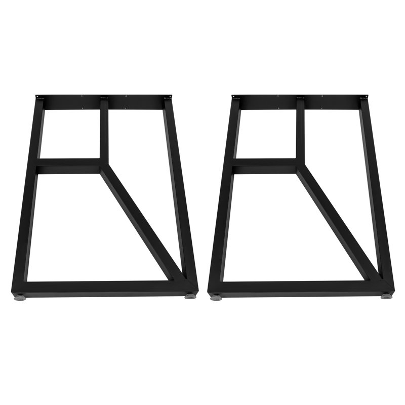  2 PCS Metal Furniture Legs Table Legs  Black