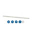 Luminaire suspendu linéaire simple 1 lumière Flint-1095694955
