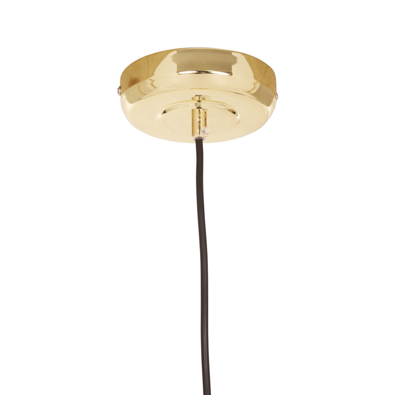 Hershberger 1 - Light Gold Dome Pendant