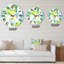 Daisy Flowers Aquarelle Impression II - Horloge murale traditionnelle-60280390
