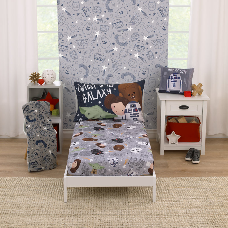 Ensemble de draps pour tout-petits 2 pièces NoJo Star Wars