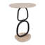 Table d'appoint Altrincham Modern Travertine