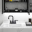 4 in. Centerset 2-handle High Arc Bathroom Faucet with Drain Assembly-62449252