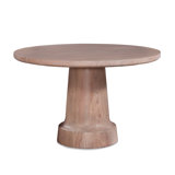 Lempa Round Solid Wood Dining Table