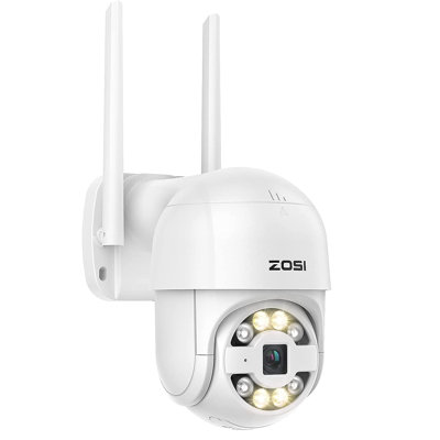 C289 1080P WIFI 355Â°PTZ Security IP camera Outdoor, AI Person Vehicle Detection, 2-Way Audio -  ZOSI, 1NC-2892J-P-US-A10