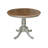 Gadmann Pedestal Extendable Solid Wood Dining Set-81371311-129680214
