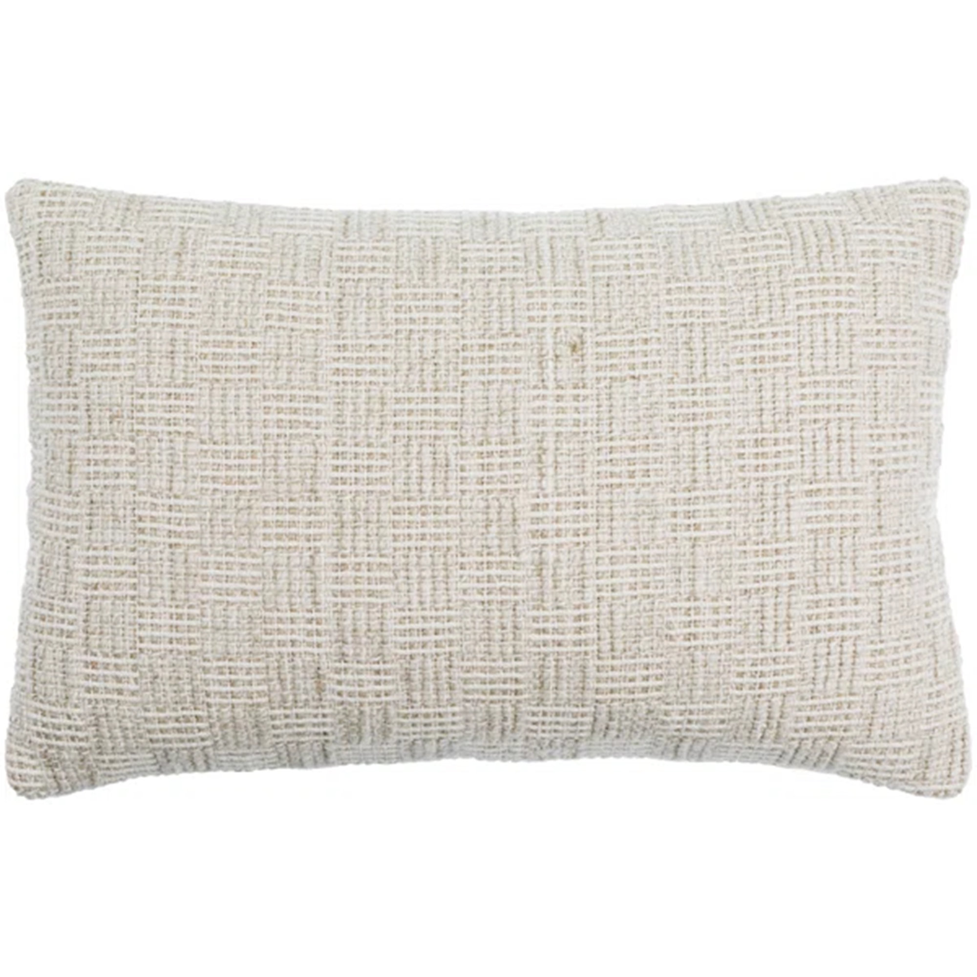 Cadena Textured Throw Pillow, Down, Rectangle, 14" x 22"