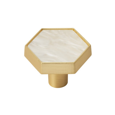 Accents 1 5/16" Length Geometric Knob Multipack