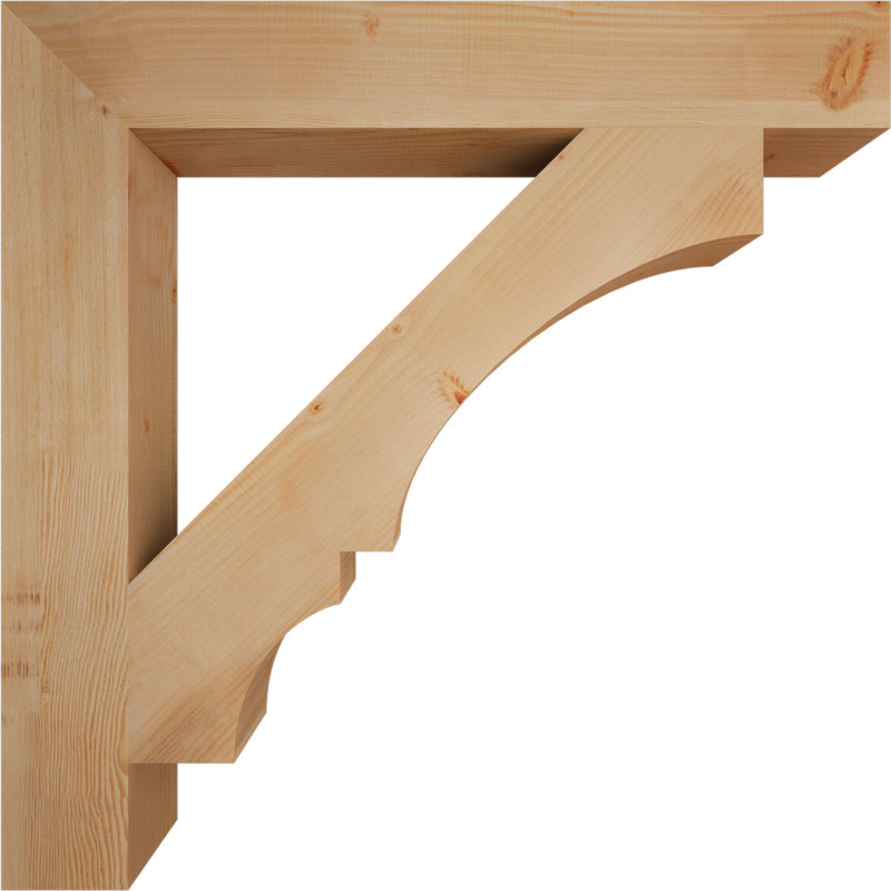Support de bloc Balboa, Sapin de Douglas lisse, L 5 1/2 po x P 42 po x H 42 po
