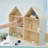 Teamson Kids The Lovely Townhouse Wooden Carry-On Dollhouse With 18 Accessories