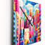 Horloge murale moderne colorée City Popart II - Cityscapes-99631416