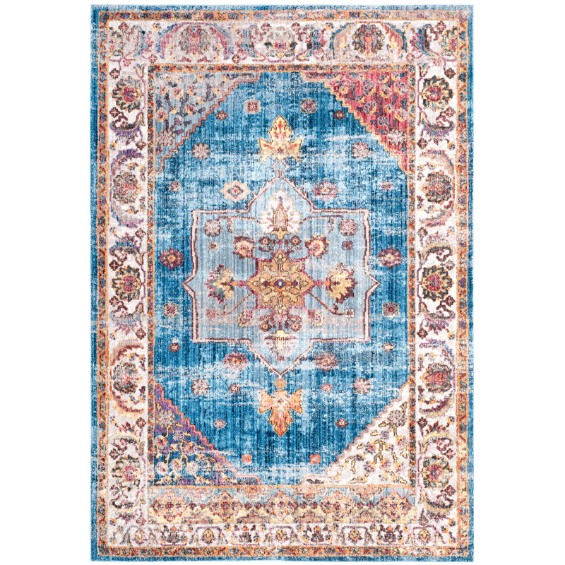 Tapis oriental Ruwa Performance, Rectangle 5 pi 1 po x 7 pi 6 po