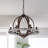 Adelinda 6 - Light Dimmable Empire Chandelier