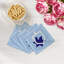 Dreidel Hemstitch Cocktail 6" Linen/Cotton Napkin