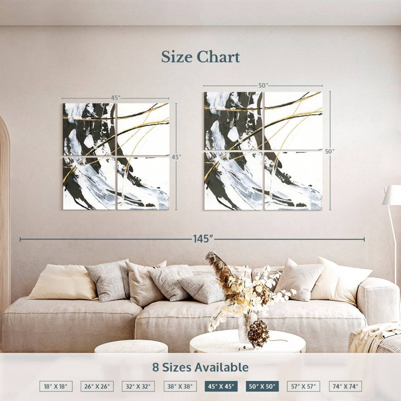 Continuum I, 45" H x 45" W