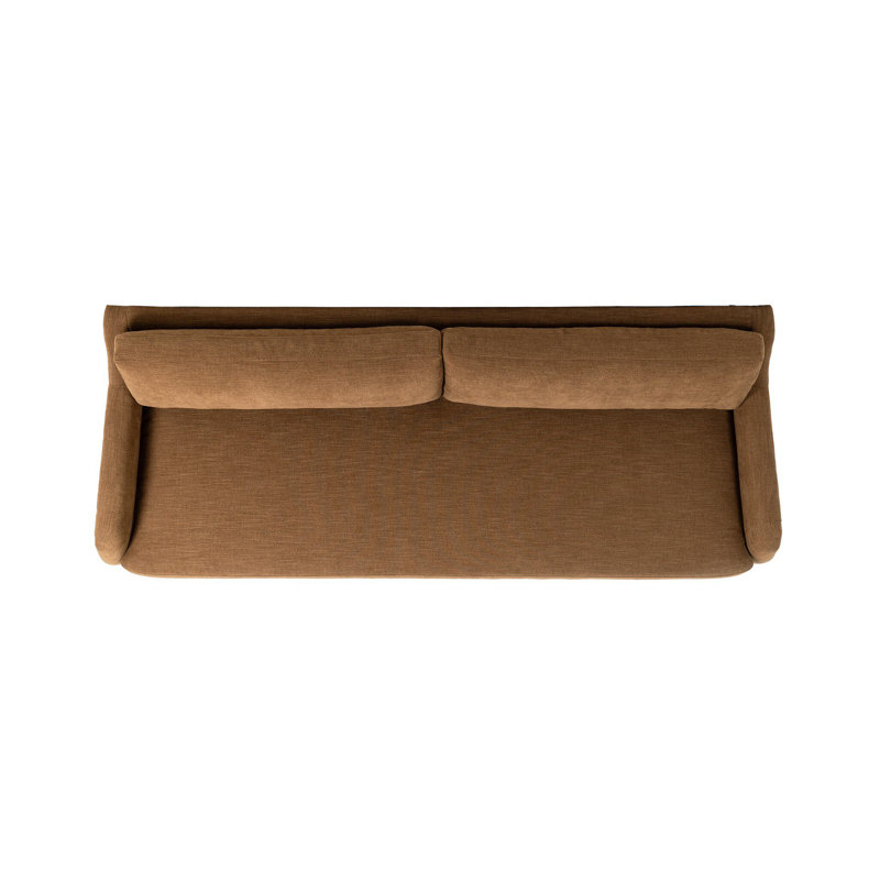 Lynne Sofa, Laughlin Ochre Polyester Blend