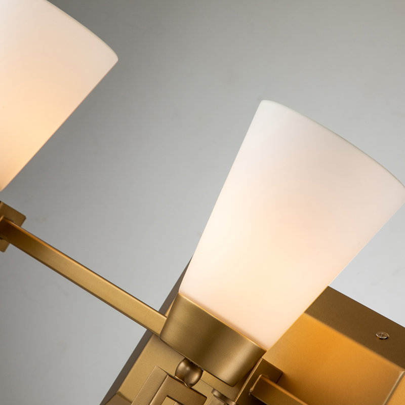 Lemuria 3 - Light Vanity Light, Laquered Gold 