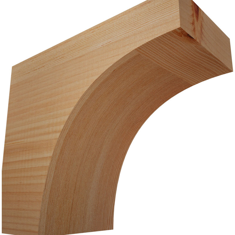Queue de chevron lisse Huntington, Sapin de Douglas, H 10 po x l 5 1/2 po x L 12 po