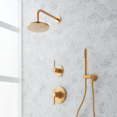 Lexia Pressure Balance Shower System with Hand Shower